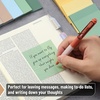 image:imageMr Pen Transparent Sticky Notes 3 x 3 12 Pads 600 Sheets  See Through SelfAdhesive Notes for Bible Journaling and Studying WaterResistant Easy to Peel Clean RemovalCoastal Calm