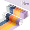 image:imageMr Pen Washi Tape Set 10 Rolls 55 YardsRoll  Washi Tape for Scrapbook Arts Crafts Journals and Planners Four SeasonsAutumnal Reverie