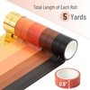 image:imageMr Pen Washi Tape Set 10 Rolls 55 YardsRoll  Washi Tape for Scrapbook Arts Crafts Journals and Planners Four SeasonsFiery Horizon