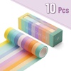 image:imageMr Pen Washi Tape Set 10 Rolls 55 YardsRoll  Washi Tape for Scrapbook Arts Crafts Journals and Planners Four SeasonsPastel Harmony