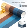 image:imageMr Pen Washi Tape Set 10 Rolls 55 YardsRoll  Washi Tape for Scrapbook Arts Crafts Journals and Planners Four SeasonsTerra Nova Palette