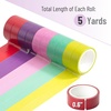 image:imageMr Pen Washi Tape Set 10 Rolls 55 YardsRoll  Washi Tape for Scrapbook Arts Crafts Journals and Planners Four SeasonsTropical Twirl