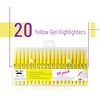 image:imageMr Pen Yellow Gel Highlighter 8 Pack  TwistUp Bible Highlighters No Bleed Through Fast Drying OdorFree Gel Highlighter for Bible Study JournalingYellow