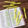image:imageMr Pen Yellow Gel Highlighter 8 Pack  TwistUp Bible Highlighters No Bleed Through Fast Drying OdorFree Gel Highlighter for Bible Study JournalingYellow