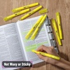 image:imageMr Pen Yellow Gel Highlighter 8 Pack  TwistUp Bible Highlighters No Bleed Through Fast Drying OdorFree Gel Highlighter for Bible Study JournalingYellow