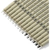 image:imageMr Pen  Art Pens Multiliners Fineliner Ink Pens Set of 8 Technical Drawing pen Pigment Pen Fine Point Black Waterproof for Art Watercolor Sketching Micro Drawing for Bible Journaling16 Tip Sizes02 to 3 mm