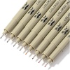 image:imageMr Pen 025mm Micro Fine Point Pens 4 Pack Black Ink Ultra Fine Point Waterproof AcidFree NoSmear QuickDry Fineliner Pens for Drawing Sketching Journaling Outlines amp Everyday WritingColorful