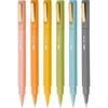 image:imageMr Pen Aesthetic Pens 6 Pack Black Ink Fast Dry No Smear Bible Pens Bleed Through Fine Point PenVintage Barrel