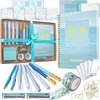 image:imageMr Pen Bible Journaling Kit for Women Bible Highlighters and Pens No Bleed Notes Tabs Washi Tape amp Journal for Devotions Prayer amp Christian GiftsOcean Breeze