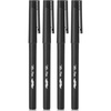 image:imageMr Pen Black Fineliner Pens 4 Pack 05mm Fine Point Permanent Ink  OilBased Quick Dry Smooth Writing Bold Lines Fineliner Marker Pens for Transparent Sticky Notes Planner Journaling