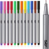 image:imageMr Pen Colored Fineliner Pens 12 Pack Fine Point Smooth Bible Journaling Pens for Detailed Drawing NoteTaking Coloring Sketching Planning amp Art Projects School SuppliesAssorted Colors