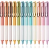 image:imageMr Pen Retractable Gel Pens 6 Pack Black Ink Vintage Barrels Fine Point 05 mm Fast Dry Smooth Writing Cute Pens for Drawing Writing Planner and School SuppliesPastel Barrels