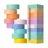 image:imageMr Pen Washi Tape Set 10 Rolls 55 YardsRoll  Washi Tape for Scrapbook Arts Crafts Journals and Planners Four SeasonsPastel Harmony