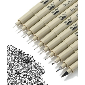 image:imageMr Pen  Art Pens Multiliners Fineliner Ink Pens Set of 8 Technical Drawing pen Pigment Pen Fine Point Black Waterproof for Art Watercolor Sketching Micro Drawing for Bible Journaling10 Tip Sizes015 to 07 mm