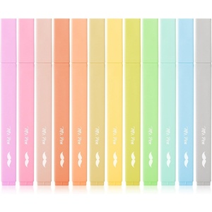 image:imageMr Pen Aesthetic Bible Highlighters No Bleed Through Assorted Color 12 pcs Cute Highlighter for Journaling Supplies and School Accessories Bible Highlighters and Pens No BleedMacaron Colors