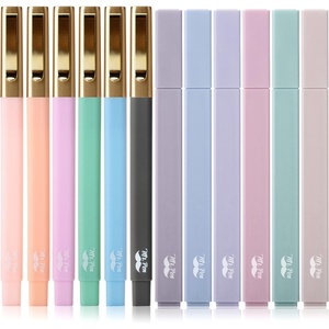 image:imageMr Pen Aesthetic Highlighters and Ballpoint Pens No Bleed 12 Pack Pastel Colors Bible Highlighters and Black Ink Pens No Bleed Fast Dry and No Smear for Bible Journaling PlannerPastel
