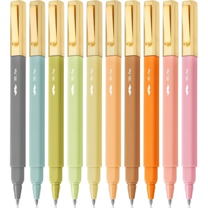 image:imageMr Pen Aesthetic Pens 10 Pack Colorful Ink 07mm Fast Dry No Smear Ink No Bleed Through Bible Safe Medium Tip Smooth Writing Pens for Journaling Planning Notes amp Everyday WritingBoho