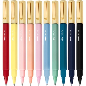 image:imageMr Pen Aesthetic Pens 10 Pack Colorful Ink 07mm Fast Dry No Smear Ink No Bleed Through Bible Safe Medium Tip Smooth Writing Pens for Journaling Planning Notes amp Everyday WritingMulticolor