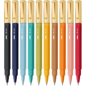 image:imageMr Pen Aesthetic Pens 10 Pack Colorful Ink 07mm Fast Dry No Smear Ink No Bleed Through Bible Safe Medium Tip Smooth Writing Pens for Journaling Planning Notes amp Everyday WritingVintage