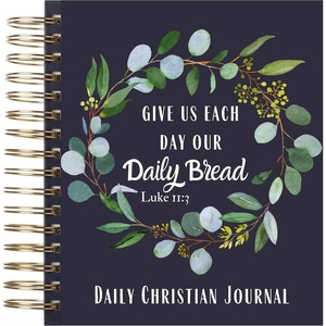 image:imageMr Pen Christian Journals for Women amp Men 85 x 65 365 Pages Navy Blue Hardcover amp Gold Spiral Binding Bible Journal for Women Bible Notebook