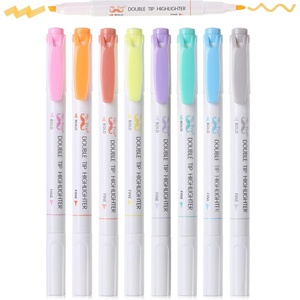image:imageMr Pen Double Tip Highlighters Fine amp Chisel Tip Neon amp Pastel Colors 8 Pack Planner Markers Highlighters for Bible Journaling