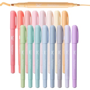image:imageMr Pen Dual Tip Highlighters 8 Pack Fine amp Chisel Cute Highlighters Assorted Colors Dual Tip MarkersMorandi Colors