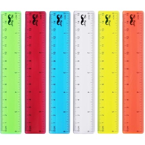image:imageMr Pen Plastic Rulers 6 Inch 3 Pack EasytoRead Markings ScratchResistant Design with Inches and Centimeters Durable Small Transplant Rulers for Crafting Office amp School School SuppliesAssorted Colors