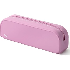 image:imageMr Pen Silicone Pencil Case Aesthetic Pencil Bag for Women Makeup Pouch  Multifunctional Pouch for Stationery Cosmetics and Electrical Goods StorageDusty Pink