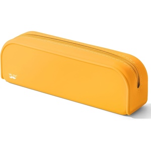 image:imageMr Pen Silicone Pencil Case Aesthetic Pencil Bag for Women Makeup Pouch  Multifunctional Pouch for Stationery Cosmetics and Electrical Goods StorageGolden Honey