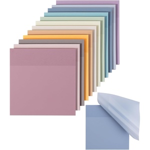 image:imageMr Pen Transparent Sticky Notes 3 x 3 12 Pads 600 Sheets  See Through SelfAdhesive Notes for Bible Journaling and Studying WaterResistant Easy to Peel Clean RemovalDreamy Pastel