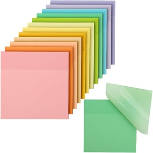 image:imageMr Pen Transparent Sticky Notes 3 x 3 12 Pads 600 Sheets  See Through SelfAdhesive Notes for Bible Journaling and Studying WaterResistant Easy to Peel Clean RemovalMacron Pastel