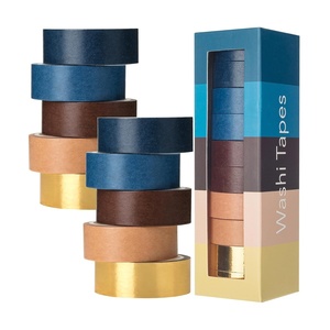 image:imageMr Pen Washi Tape Set 10 Rolls 55 YardsRoll  Washi Tape for Scrapbook Arts Crafts Journals and Planners Four SeasonsTerra Nova Palette