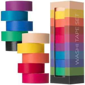 image:imageMr Pen Washi Tape Set 10 Rolls 55 YardsRoll  Washi Tape for Scrapbook Arts Crafts Journals and Planners Four SeasonsVintage