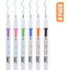 image:imageMr Pen  Double Line Pens 6 Pack Assorted Colors Outline amp 3D Writing Pens for Art