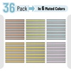 image:imageMr Pen Guided Reading Strips 18 Pack Colorful Bookmarks for Kids  Book Highlighter Strips for Reading Back to School SuppliesMuted