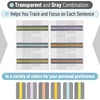 image:imageMr Pen Guided Reading Strips 18 Pack Colorful Bookmarks for Kids  Book Highlighter Strips for Reading Back to School SuppliesMuted