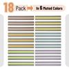 image:imageMr Pen Guided Reading Strips 18 Pack Colorful Bookmarks for Kids  Book Highlighter Strips for Reading Back to School SuppliesMuted