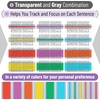 image:imageMr Pen Guided Reading Strips 18 Pack Colorful Bookmarks for Kids  Book Highlighter Strips for Reading Back to School SuppliesVibrant