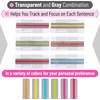 image:imageMr Pen Guided Reading Strips 18 Pack Colorful Bookmarks for Kids  Book Highlighter Strips for Reading Back to School SuppliesVibrant