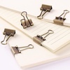 image:imageMr Pen Small Binder Clips 50 pcs 075 Small Size  Pastel Color Metal Binder Paper Clips Paper Clamps for Office Supplies Home School Business Document OrganizingE Bronze