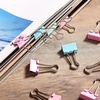 image:imageMr Pen Small Binder Clips 50 pcs 075 Small Size  Pastel Color Metal Binder Paper Clips Paper Clamps for Office Supplies Home School Business Document OrganizingB Pastel