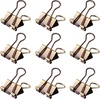 image:imageMr Pen Small Binder Clips 50 pcs 075 Small Size  Pastel Color Metal Binder Paper Clips Paper Clamps for Office Supplies Home School Business Document OrganizingE Bronze