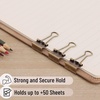 image:imageMr Pen Small Binder Clips 50 pcs 075 Small Size  Pastel Color Metal Binder Paper Clips Paper Clamps for Office Supplies Home School Business Document OrganizingE Bronze