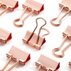 image:imageMr Pen Small Binder Clips 50 pcs 075 Small Size  Pastel Color Metal Binder Paper Clips Paper Clamps for Office Supplies Home School Business Document OrganizingD Rose Gold