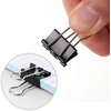 image:imageMr Pen Small Binder Clips 50 pcs 075 Small Size  Pastel Color Metal Binder Paper Clips Paper Clamps for Office Supplies Home School Business Document OrganizingA Black