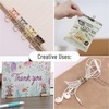 image:imageMr Pen Small Binder Clips 50 pcs 075 Small Size  Pastel Color Metal Binder Paper Clips Paper Clamps for Office Supplies Home School Business Document OrganizingE Bronze
