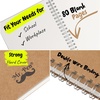 image:imageMr Pen Spiral Notebook A5 Kraft Cover 2 Pack 80 Pages Sketch Book Drawing Notebook Notebook Spiral Spiral Bound Notebook Spiral Sketchbook Blank Journal Notebook Unlined Notebook  Drawing Notebook Notebook Spiral Spiral Bound Notebook Spiral Sketchbook Blank Journal Notebook Unlined Notebook