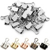 image:imageMr Pen Small Binder Clips 50 pcs 075 Small Size  Pastel Color Metal Binder Paper Clips Paper Clamps for Office Supplies Home School Business Document OrganizingF Silver