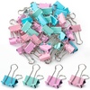 image:imageMr Pen Small Binder Clips 50 pcs 075 Small Size  Pastel Color Metal Binder Paper Clips Paper Clamps for Office Supplies Home School Business Document OrganizingB Pastel