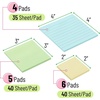 image:imageMr Pen Sticky Notes Set 15 Pack 2x2 3x3 4x4 580 Sheets  Lined amp Blank Notes SelfStick Sticky Pads for Bible Study Office School Planning Journaling amp Organization